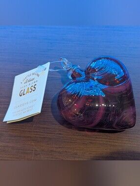 Glass Eye Studio Artisan Heart Ornament